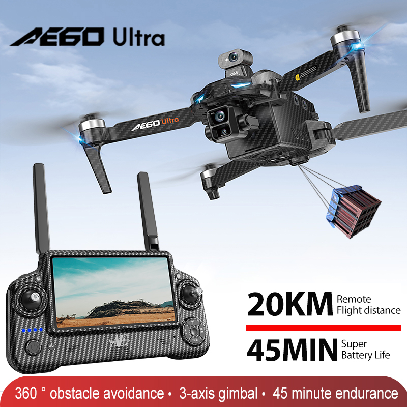 Fpv Brushless Rc Drone 4K - AE60 GPS Drone Professionele 8K Camera