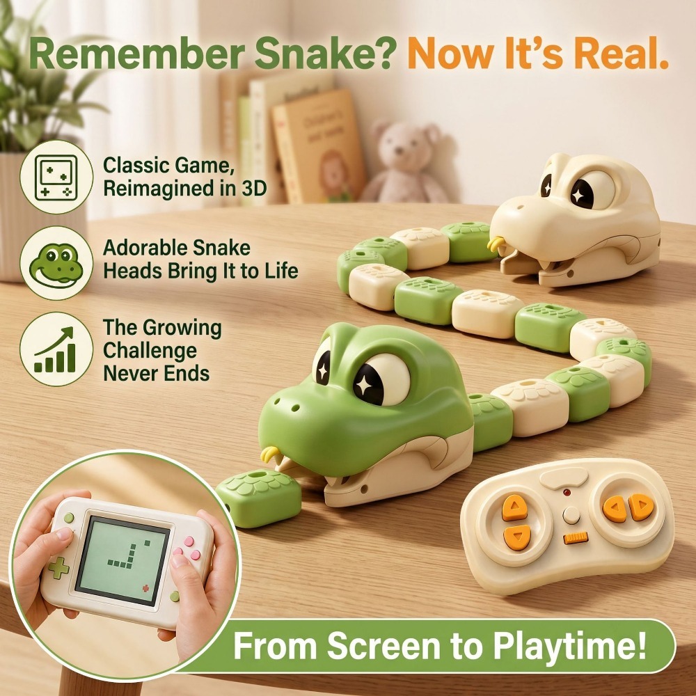 Remote Control Toys - Op afstand bestuurbare hebzuchtige slang met