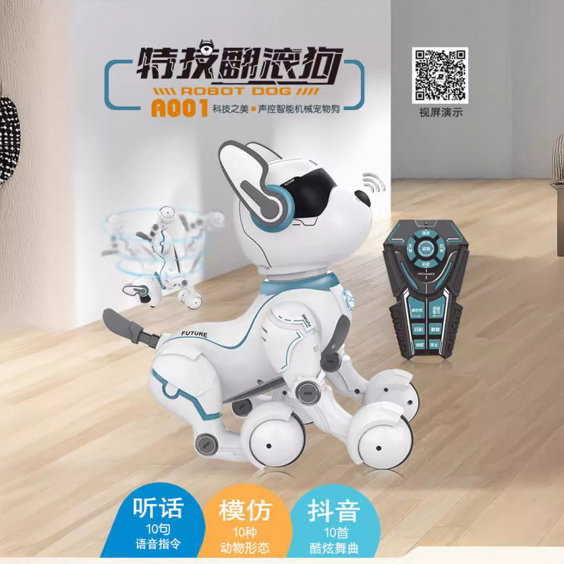 Remote Control Toys - Afstandsbediening Slimme robot Hond Programmeren LEIDY