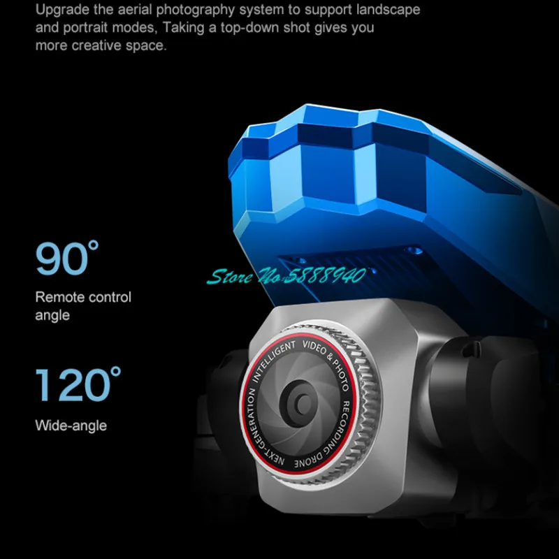 Slimme, borstelloze drone met  - Fpv Brushless Rc Drone 4K recensie en prijs