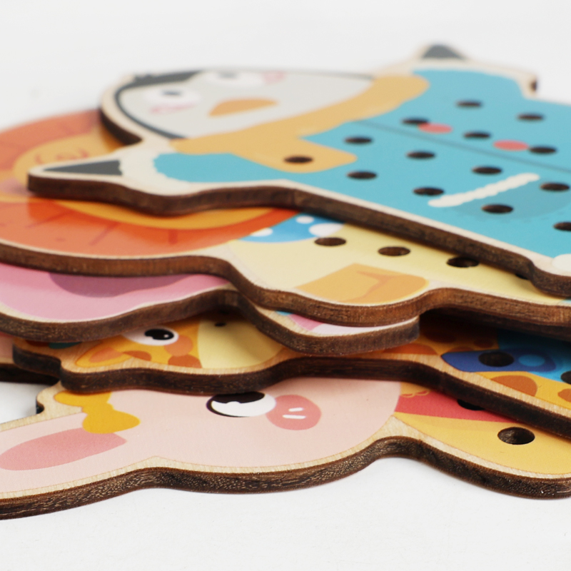 Druk bord Montessori-speelgoed - Montessori Wooden Busy Board Toddler recensie en prijs