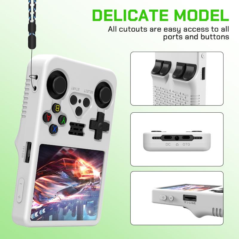 Siliconen beschermhoes voor R3 - Retro Handheld Game Console R36S recensie en prijs