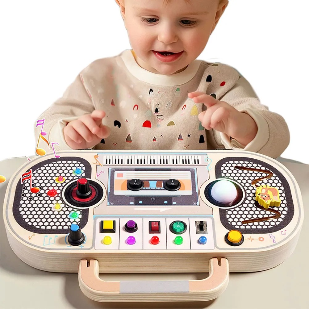 Montessori Peuterspeelgoed Bab - Montessori Wooden Busy Board Toddler recensie en prijs