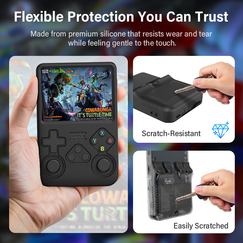 Beschermhoes voor R36S, silico - Retro Handheld Game Console R36S recensie en prijs