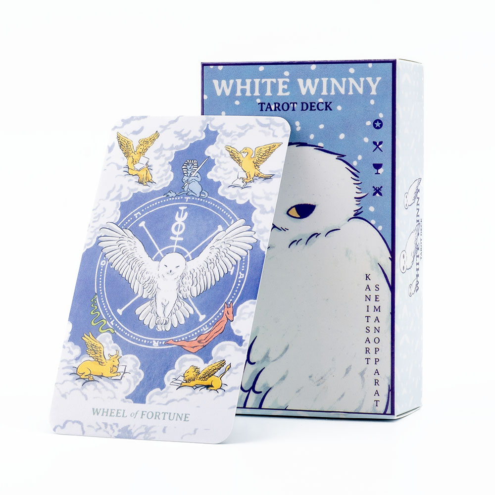 White Winny Tarot Engelse edit - Tarot Cards Deck With Guidebook recensie en prijs
