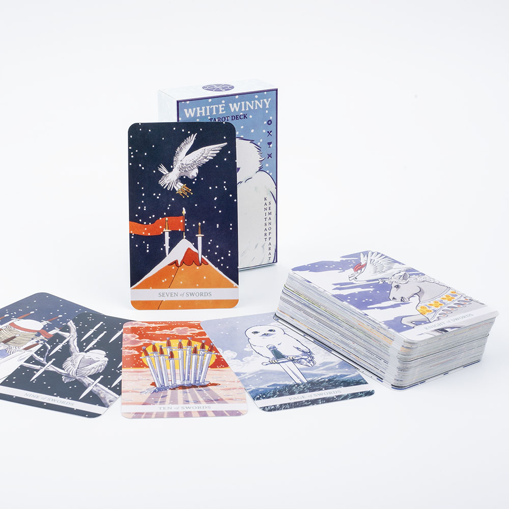 White Winny Tarot Engelse edit - Tarot Cards Deck With Guidebook recensie en prijs