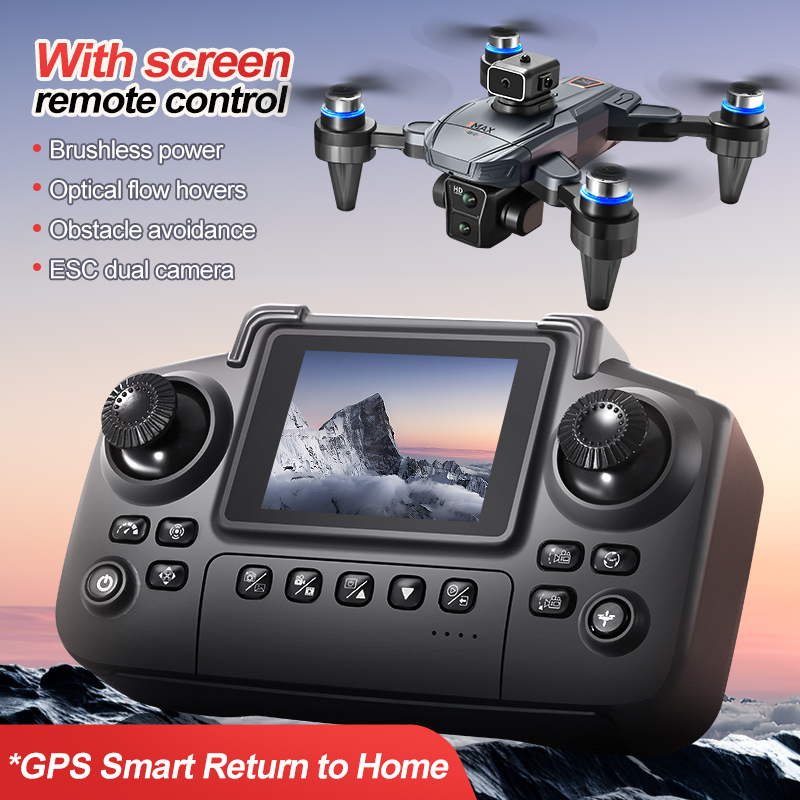GPS RC Drone met scherm 4K Pro - Fpv Brushless Rc Drone 4K recensie en prijs