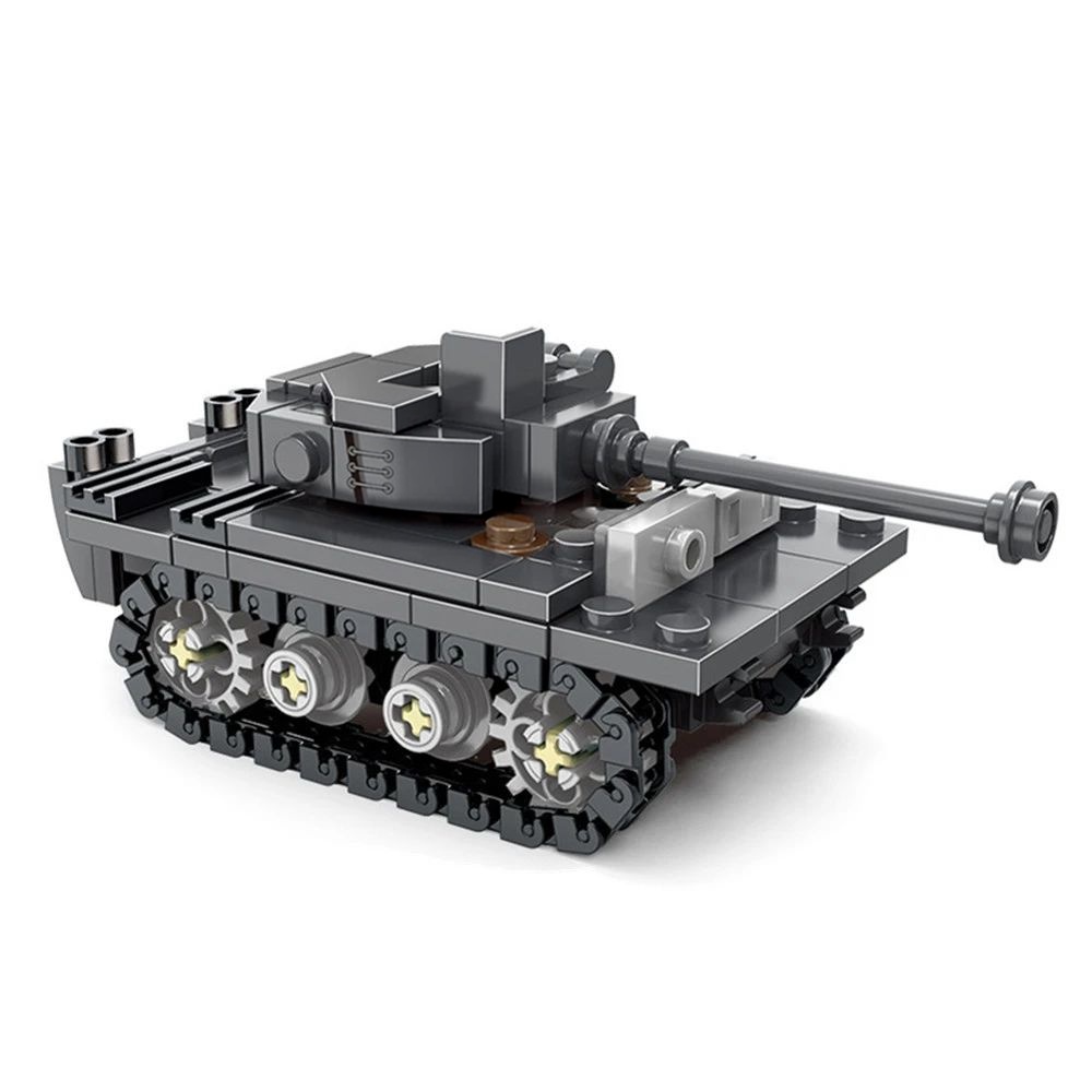 Wereldoorlog Leger Militaire S - Lego Compatible Military Tank recensie en prijs
