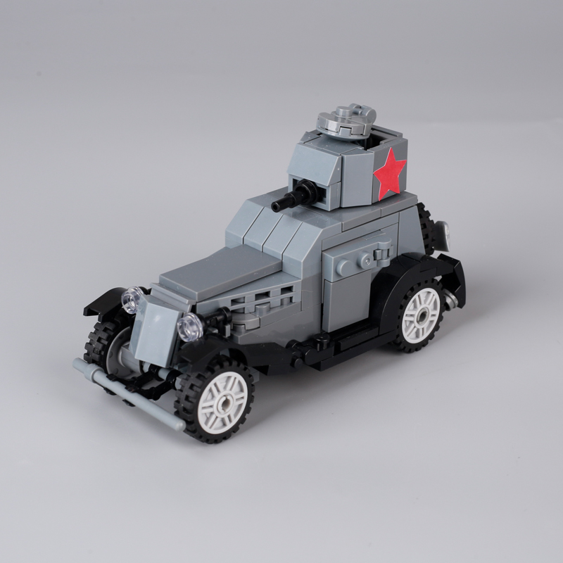 Ww1 Italiaanse Sovjet Militair - Lego Compatible Military Tank recensie en prijs