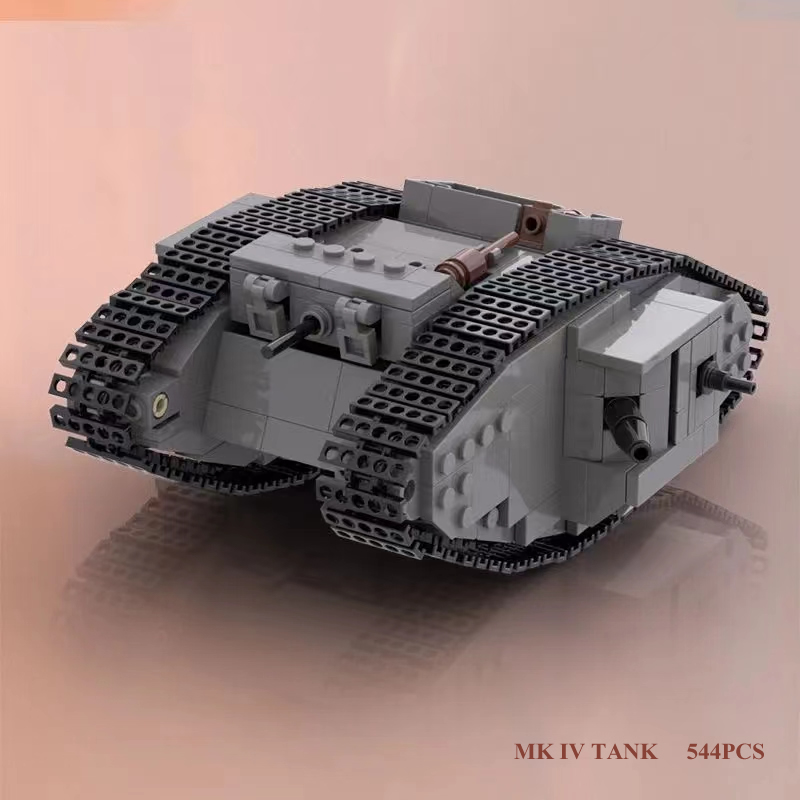 Hot Duitse militaire bouwstene - Lego Compatible Military Tank recensie en prijs